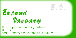 botond vasvary business card