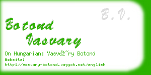 botond vasvary business card